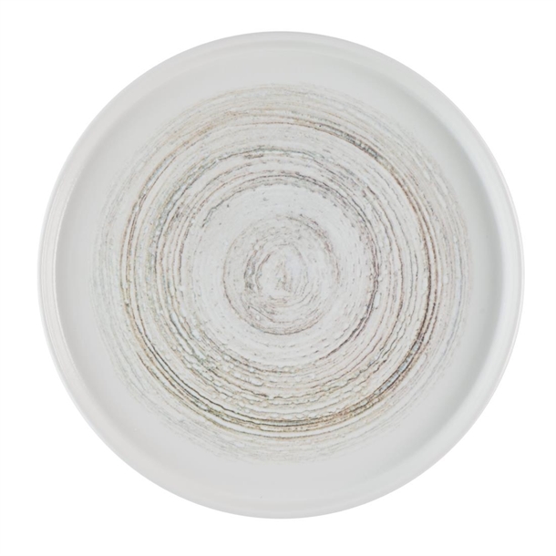 Churchill Elements Dune Walled Plate 260mm (Box 6) (Direct)