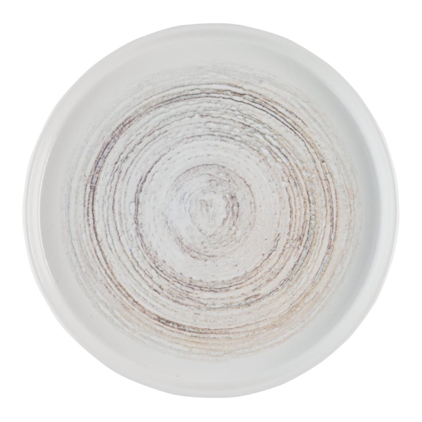 Churchill Elements Dune Walled Plate 210mm (Box 6) (Direct)