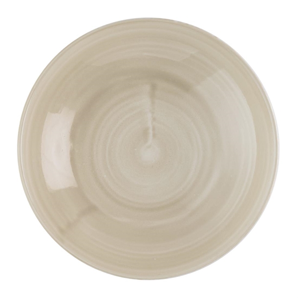 Churchill Stonecast Canvas Natural Coupe Bowl 184mm (Box 12) (Direct)