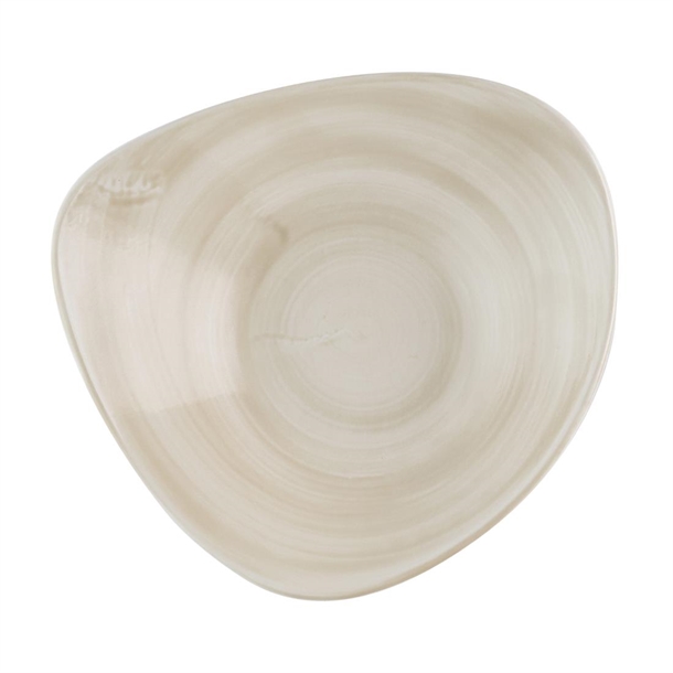 Churchill Stonecast Canvas Natural Lotus Bowl 228mm (Box 12) (Direct)
