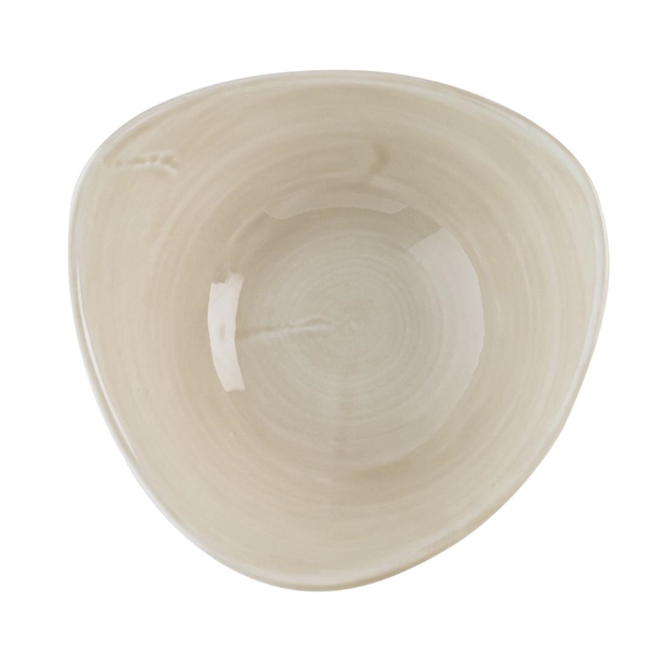 Churchill Stonecast Canvas Natural Lotus Bowl 177mm (Box 12) (Direct)