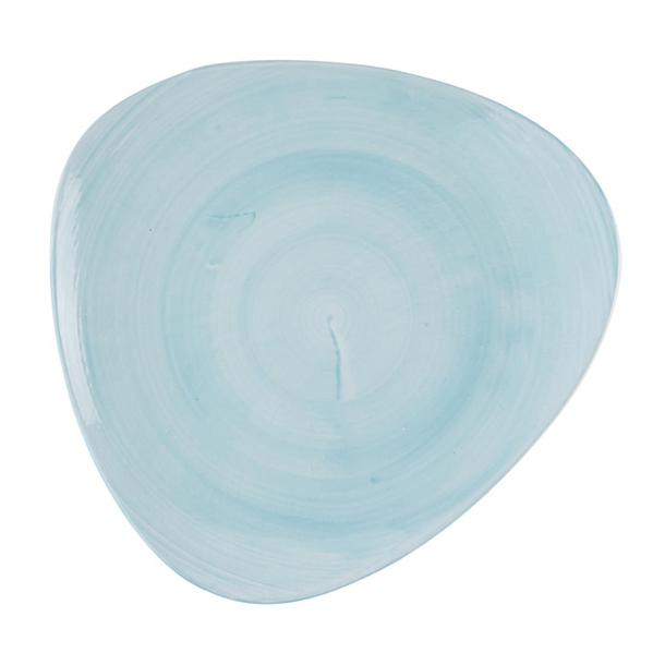 Churchill Stonecast Canvas Breeze Lotus Plate 254mm (Box 12) (Direct)