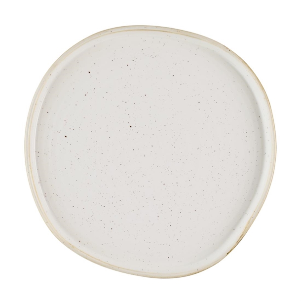 Churchill Stonecast Barley White Organic Walled Plate 257mm (Box 6) (Direct)