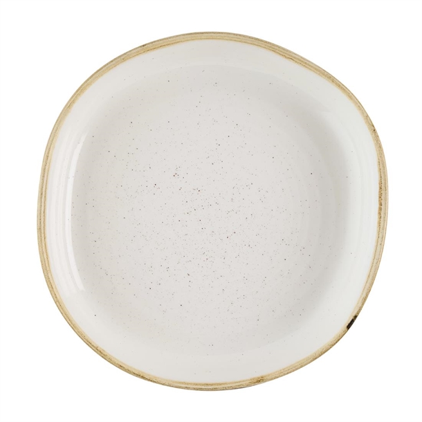 Churchill Stonecast Barley White Organic Walled Bowl 232mm (Box 6) (Direct)