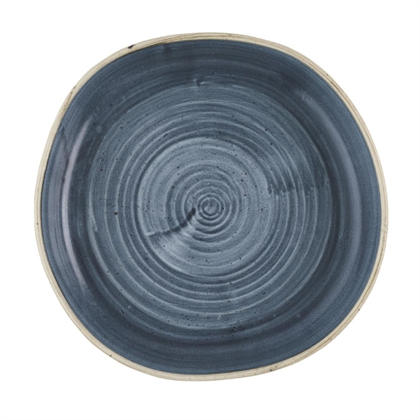 Churchill Stonecast Blueberry Organic Walled Bowl 232mm (Box 6) (Direct)