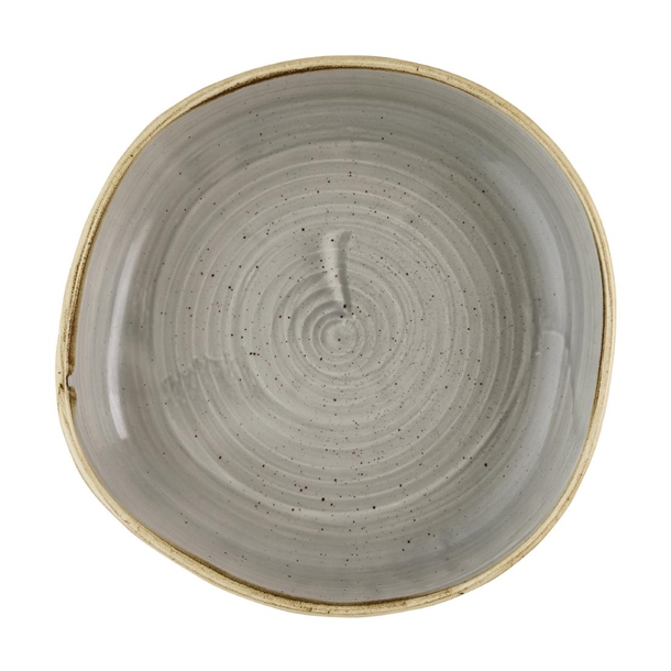 Churchill Stonecast Grey Organic Walled Bowl 197mm (Box 6) (Direct)