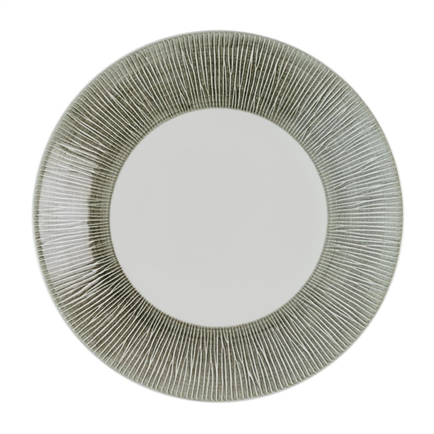 Churchill Bamboo Ceramic Spinwash Alpine Deep Coupe Plate 268mm (Box 12)(Direct)
