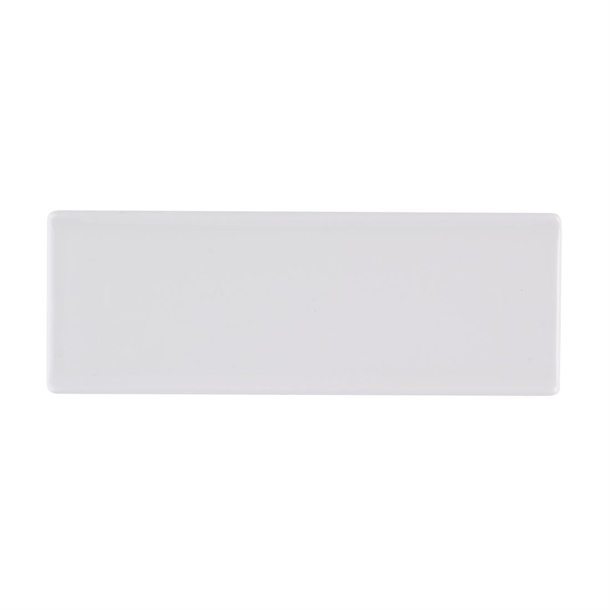 Churchill White Oblong Plate 250x90mm (Box 6) (Direct)