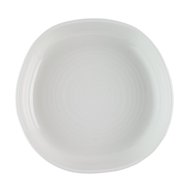 Churchill White Organic Walled Bowl 197mm (Box 6) (Direct)