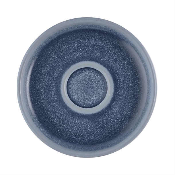 Churchill Emerge Oslo Blue Saucer 128mm (Box 6) (Direct)