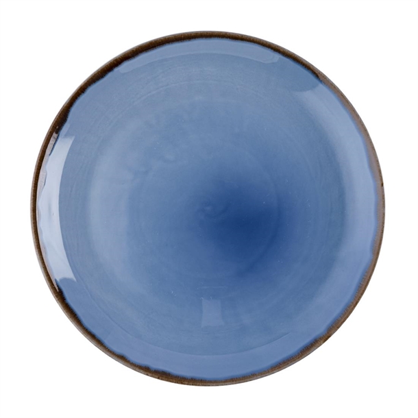 Dudson Harvest Indigo Coupe Plate 285mm (Box 12) (Direct)