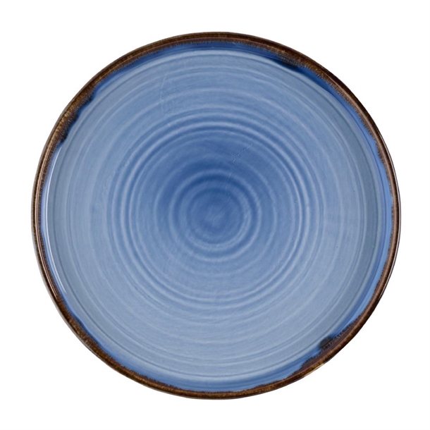 Dudson Harvest Indigo Walled Plate 210mm (Box 6) (Direct)