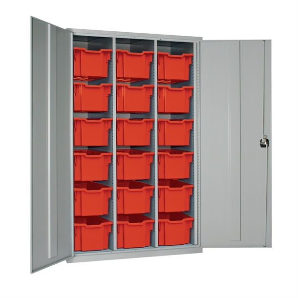 High Capacity Storage Cupboard 18 Tray (Direct)