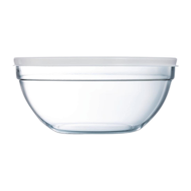 Arc Empilable Bowl & Lid 230mm (Pack 6) (B2B)