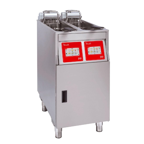 FriFri Touch 422 Electric Freestanding 2Tank Fryer 2Baskets 2x9kW 3PH(B2B)