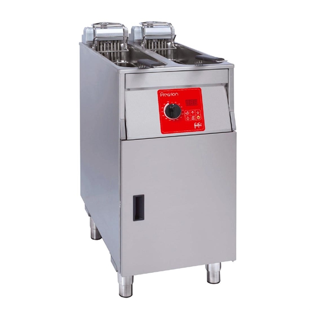 FriFri Precision 422 Elec Freestanding 2 Tank Fryer 2Baskets 2x7.5kW 3PH(B2B)