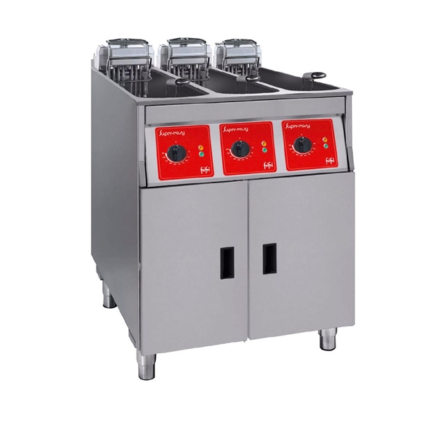 FriFri Super Easy 633 Freestanding 3 Tank Fryer No Filtration 3x11kW 3PH(B2B)