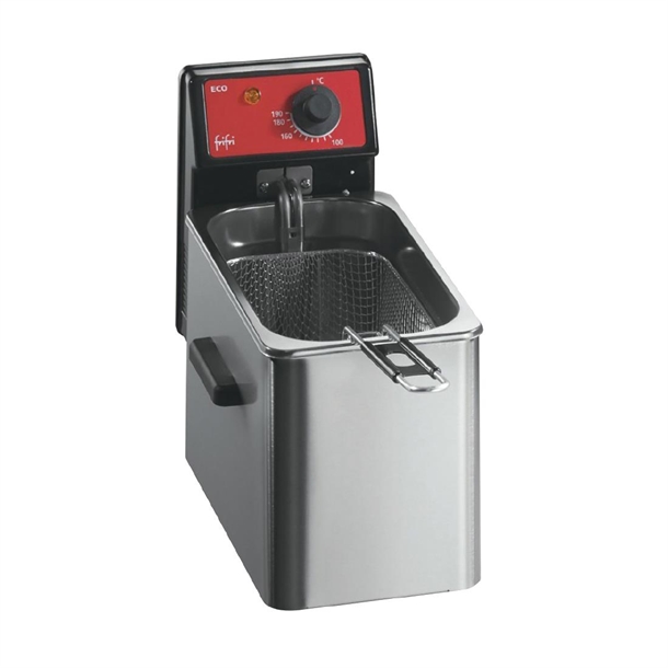 FriFri Eco 4 Electric Countertop Single Tank Fryer 1 Basket 2.3kW(B2B)
