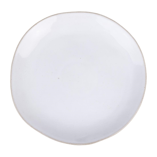 Olympia Raw Natural Coupe Plate - 220mm (Box 6)