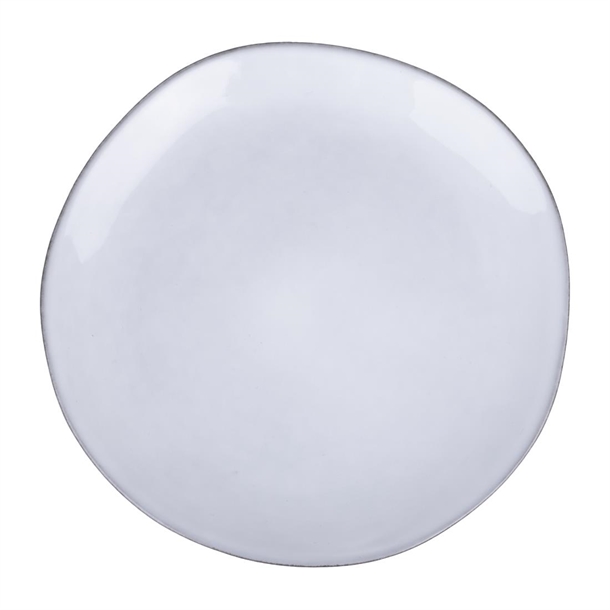 Olympia Raw Charcoal Coupe Plate - 220mm (Box 6)
