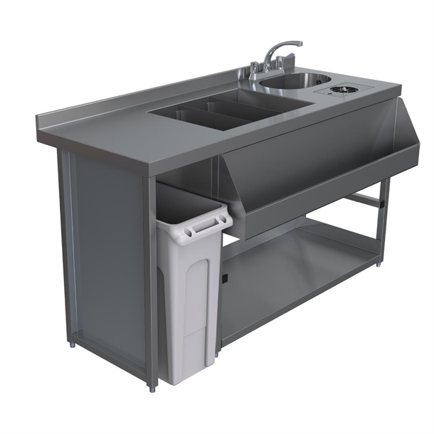 Parry Modular Bar Cocktail Station w/IceWel HandSink Jug Rinser&BinVoid (Direct)
