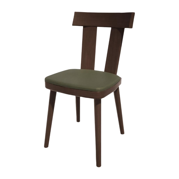 Bolero Bespoke Bamba Side Chair in Olive/Wenge (Direct)