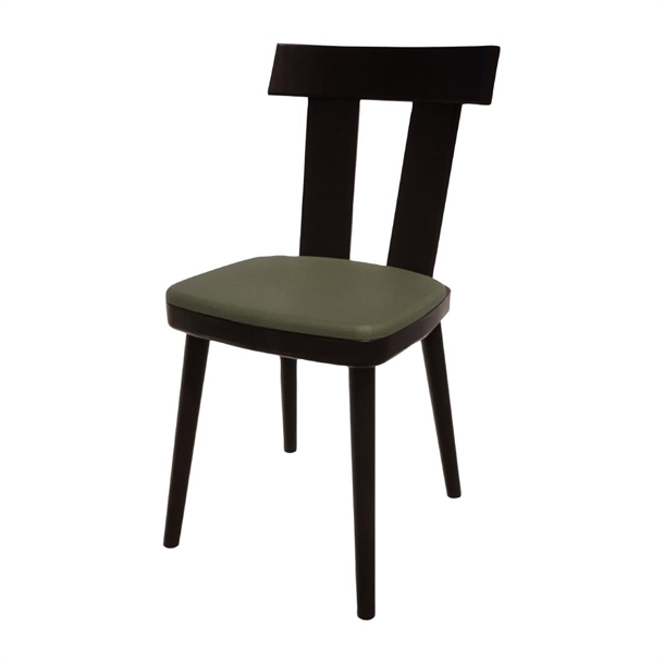 Bolero Bespoke Bamba Side Chair in Olive/Charcoal (Direct)