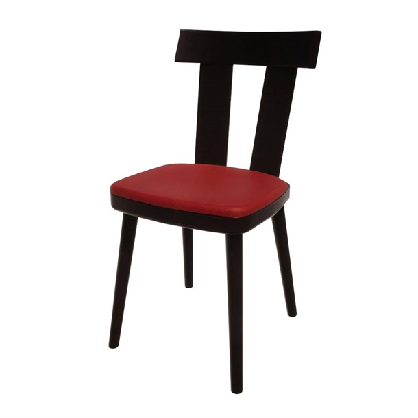 Bolero Bespoke Bamba Side Chair in Red/Charcoal (Direct)
