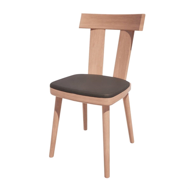Bolero Bespoke Bamba Side Chair in Anthracite/Beech (Direct)
