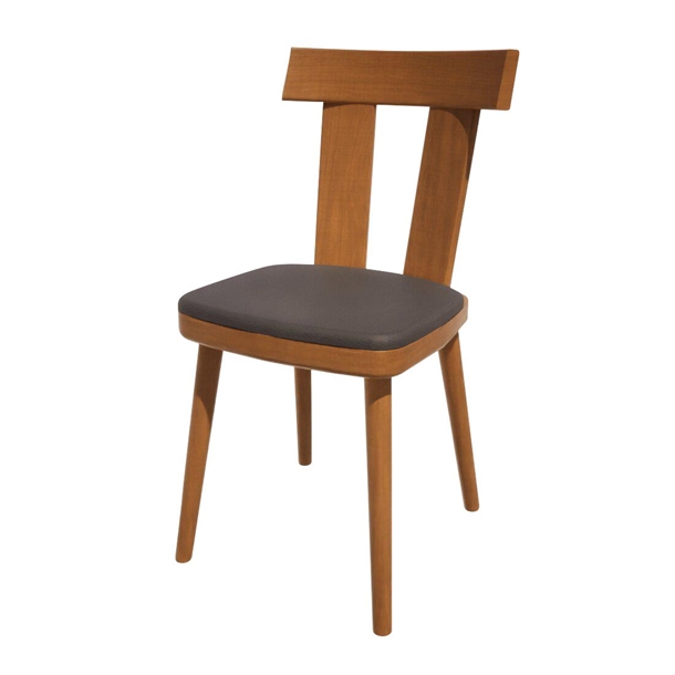 Bolero Bespoke Bamba Side Chair in Anthracite/Oak (Direct)