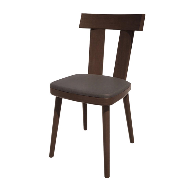 Bolero Bespoke Bamba Side Chair in Anthracite/Wenge (Direct)