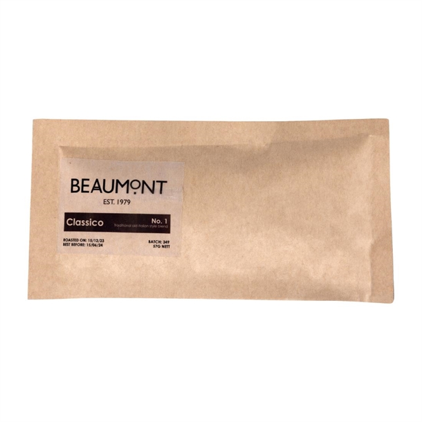 Beaumont No.1 Classico Coffee Omni Grind - 57g (Box 50)