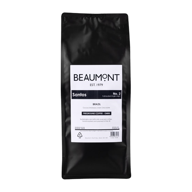 Beaumont No.2 Santos Coffee Omni Grind - 1kg