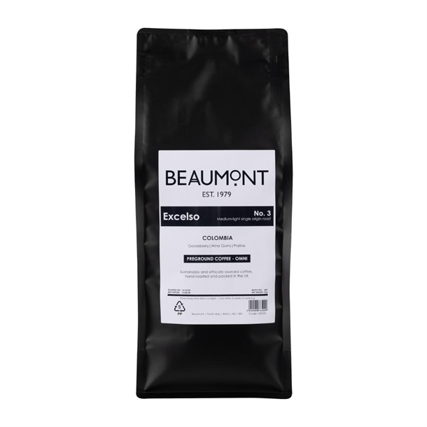 Beaumont No.3 Excelso Coffee Omni Grind - 1kg