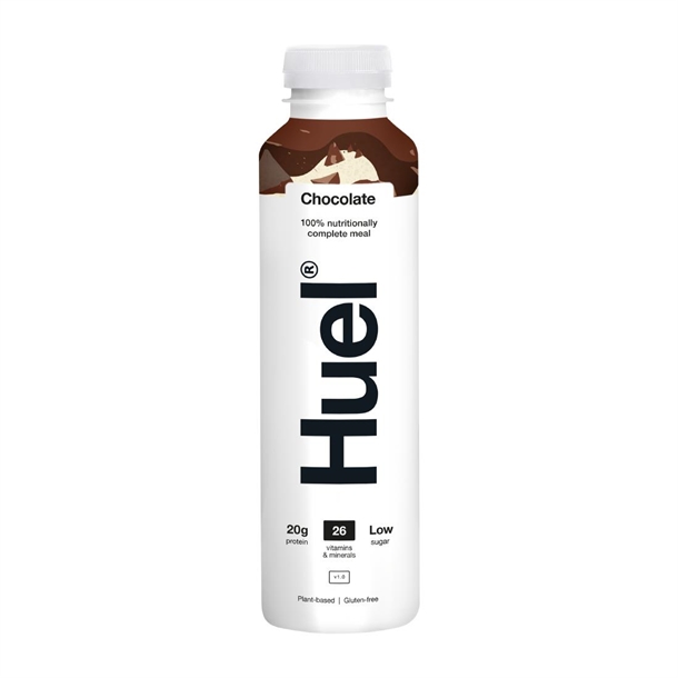 HUEL 100% Nutritionally Complete Meal Drink Chocolate - 500ml (Case 8)
