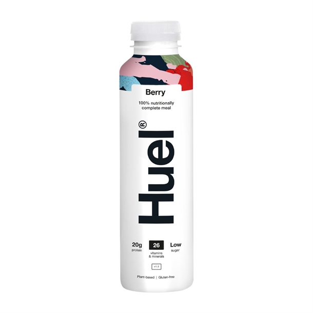 HUEL 100% Nutritionally Complete Meal Drink Berry - 500ml (Case 8)