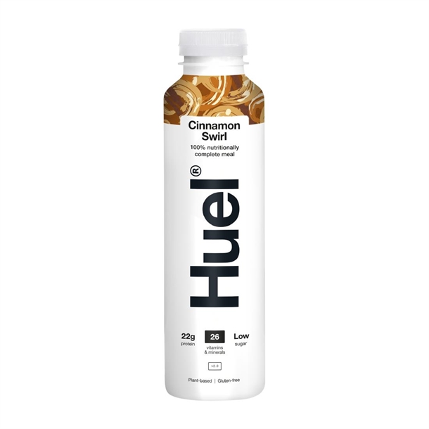HUEL 100% Nutritionally Complete Meal Drink Cinnamon Swirl - 500ml (Case 8)