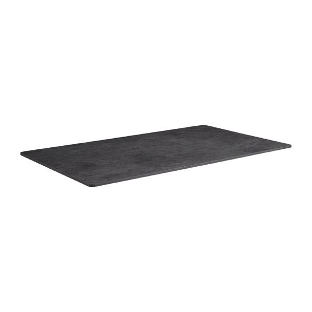 Extrema Rectangular Metallic Anthracite Table Top 1190x690mm (Direct)