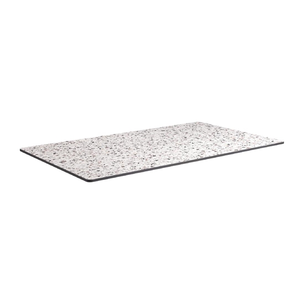 Extrema Rectangular Mixed Terrazzo Table Top 1190x690mm (Direct)