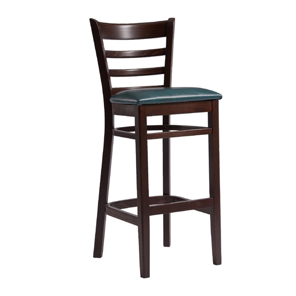 Sheldon Bar Stool Vintage Teal (Pack 2) (Direct)