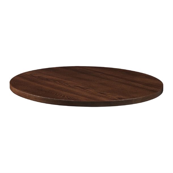 Solid Ash Dark Walnut Table Top 900mm (Direct)