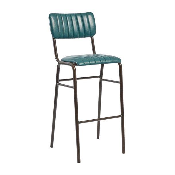 Tavo Stacking Bar Stool Vintage Teal (Pack 2) (Direct)