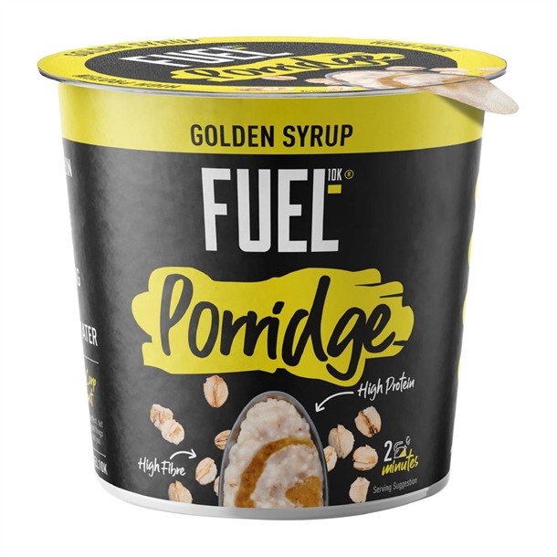 FUEL10K Porridge - Golden Syrup (8x70g)