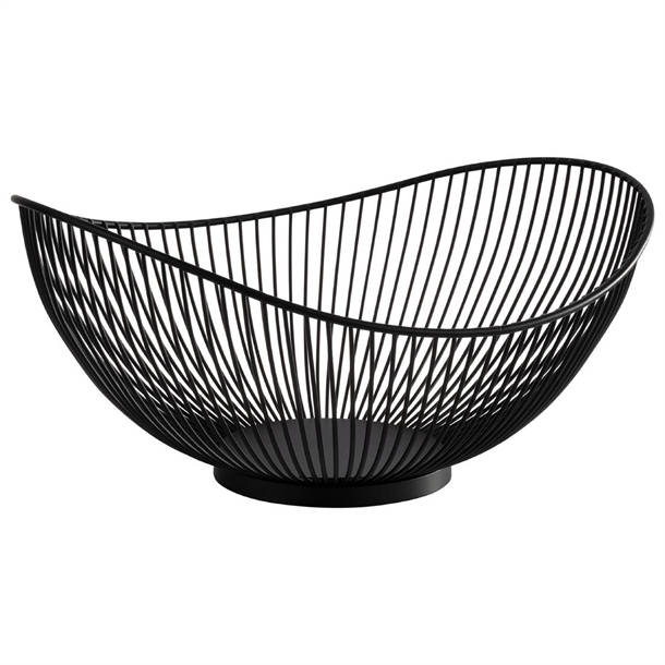 APS Svart Basket - 295x255x135mm (B2B)