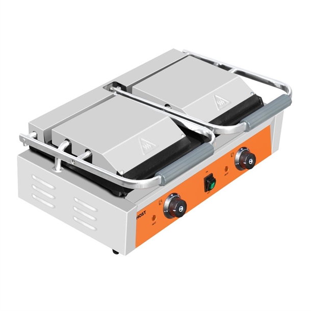 HOST Double Contact Grill - Flat/Flat Plates  HOST0542FF