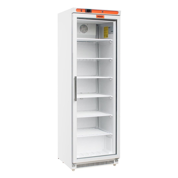 HOST Glass Door White Display Freezer White - 365Ltr HOST1114UF