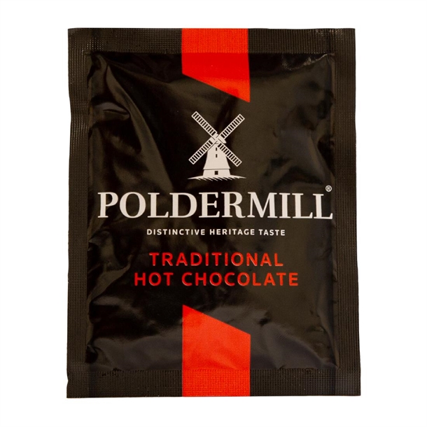 Poldermill Traditional Chocolate Sachets - 23g (Box 100)