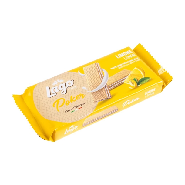 Lago Poker Limone Lemon Crème (20x45g)