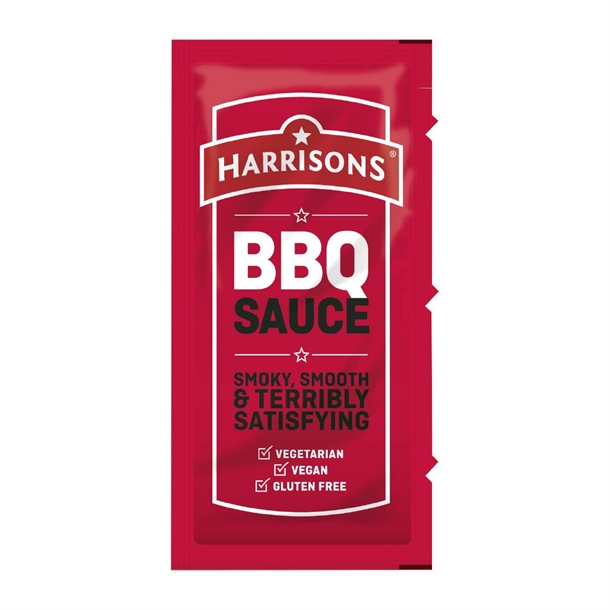 Harrisons BBQ Sauce Sachets - 10g (Box 200)