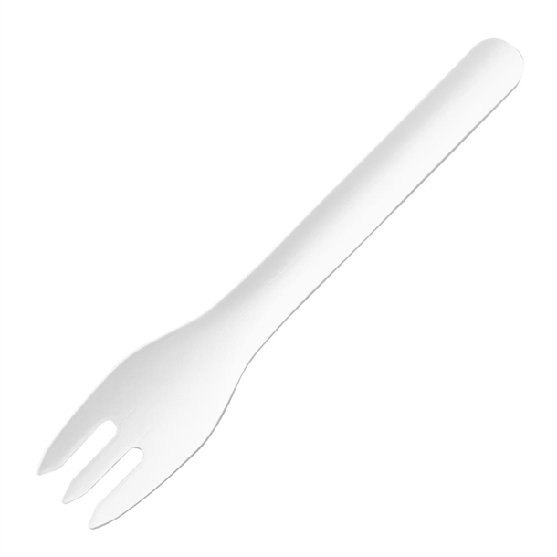 Fiesta Kompostierbare Papppfühlgabeln 155mm (100 Stück)